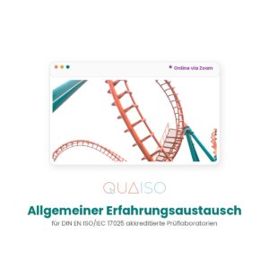 Allgemeiner Erfahrungsaustausch für DIN EN ISO/IEC 17025 akkreditierte Prüflabore (02. Dezember 2026)